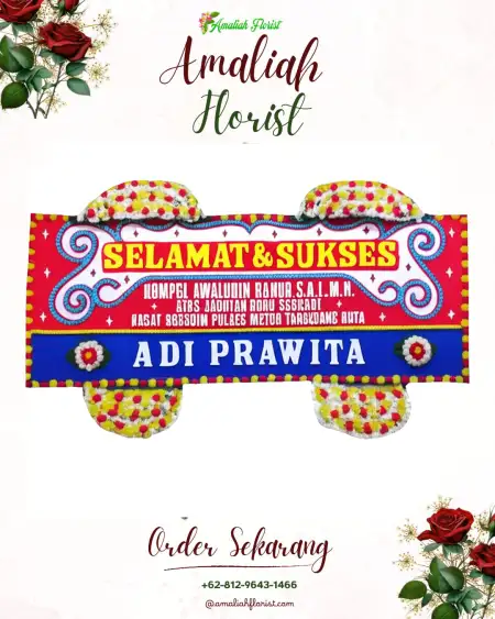 Papan Bunga Ucapan Selamat Jrebengkembang